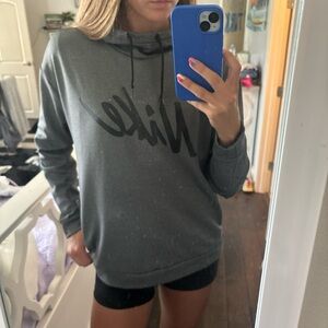Nike Women's Grey Hoodie